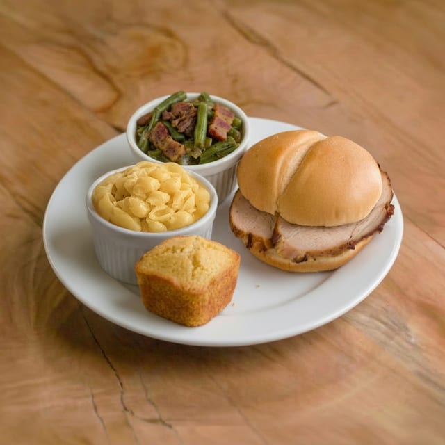 Hickory Smoked Turkey Sandwich Meal.